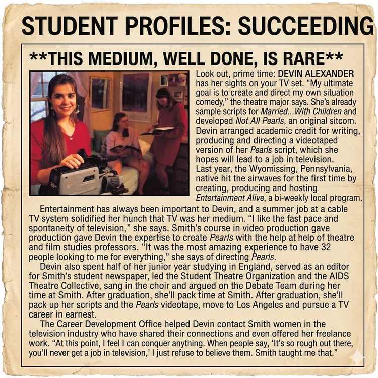 Devin Alexander — student most likely to succeed