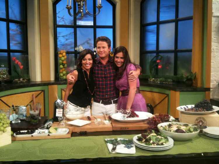 Devin with Billy Bush
