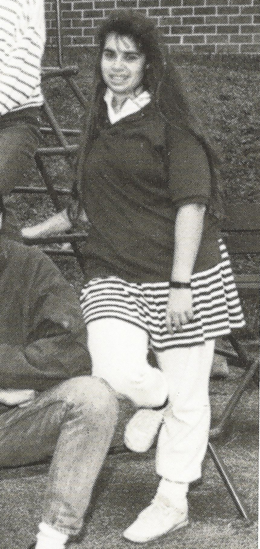 Devin Alexander before her 70-pound weight loss
