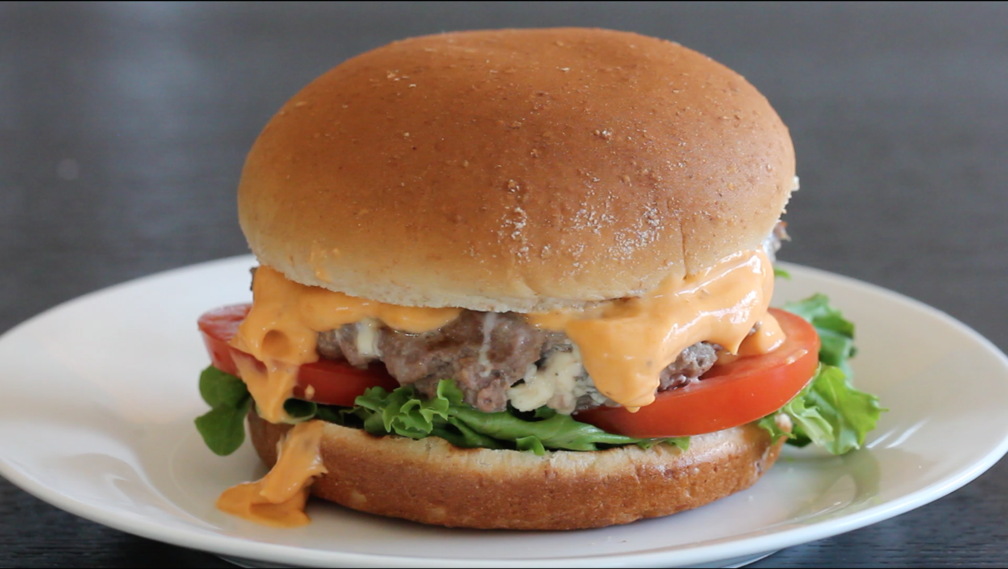 Buffalo Blue Cheese Burger
