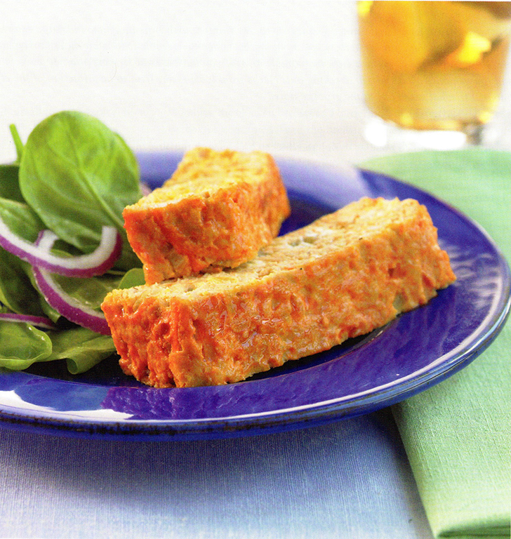 Buffalo Chicken-Blue Cheese Meat Loaf