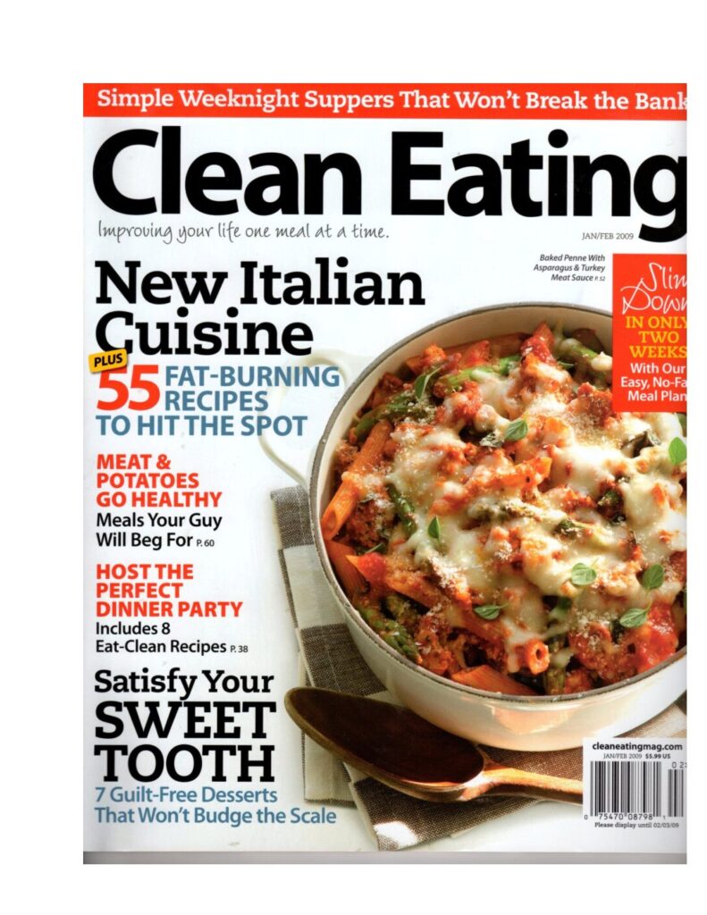 Clean Eating Jan/Feb 2009 — article by Devin Alexander