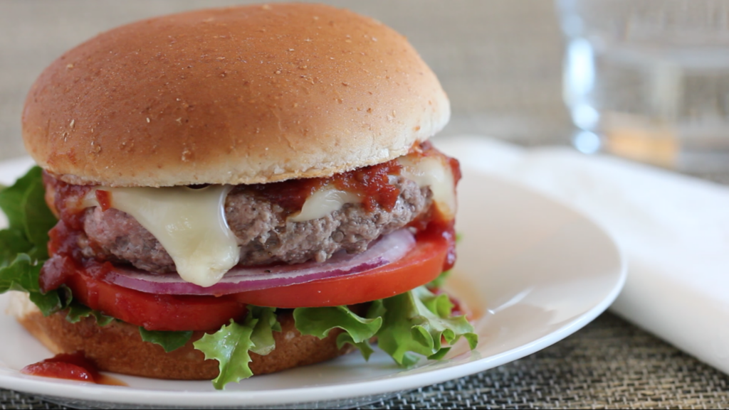 Drippin’ Kickin’ Burger