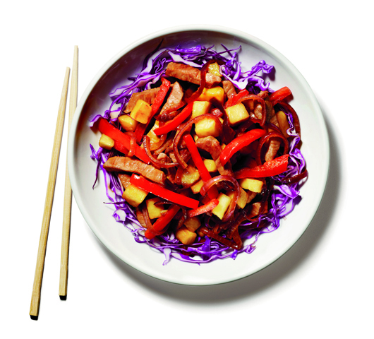 Hawaiian Pork Stir Fry