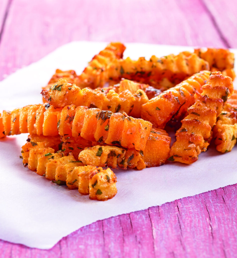 Kevin’s Keep Your Girl Lava Fries (Garlic Squash Fries)