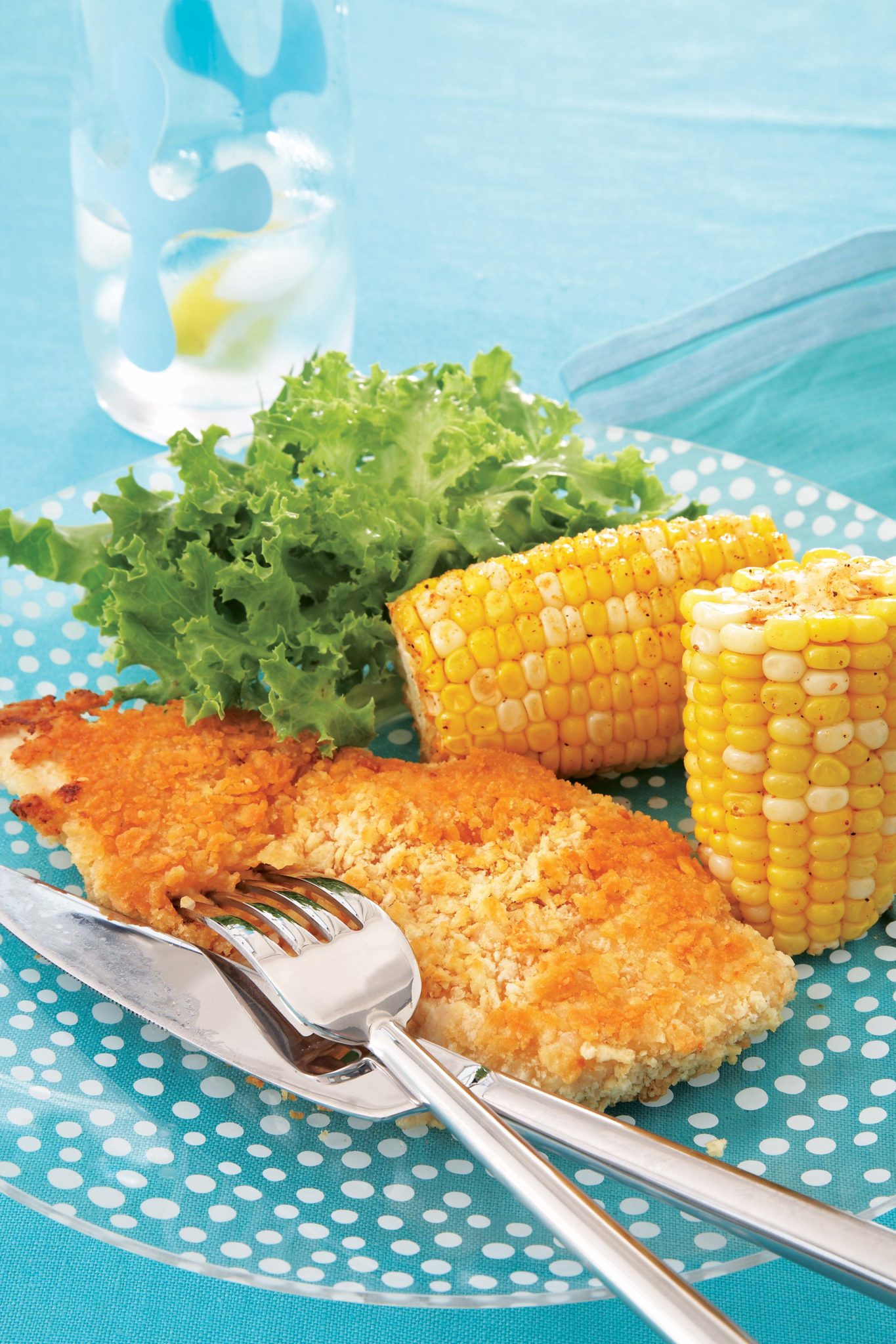 Potato Chip Crusted Chicken
