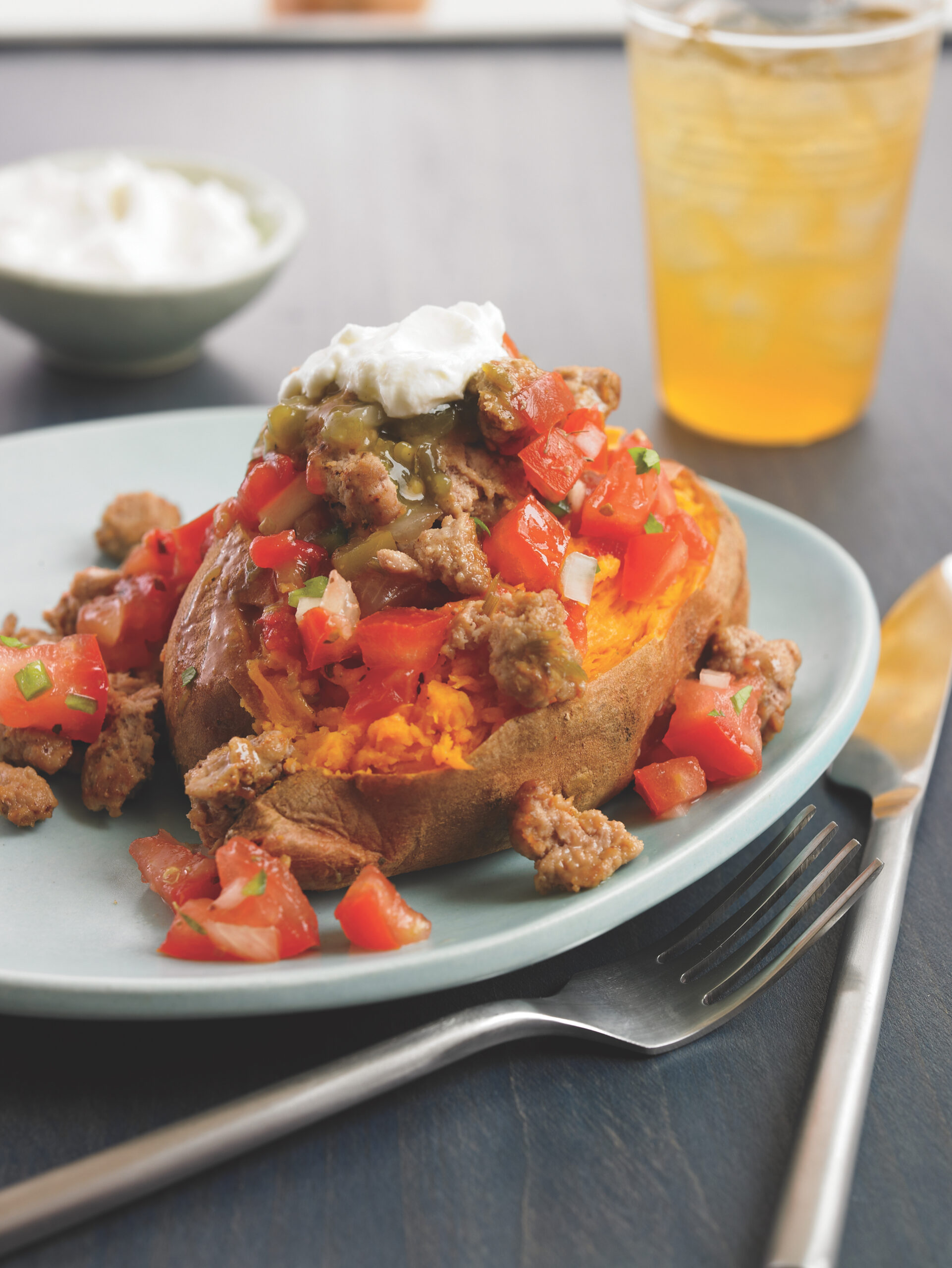 South Of The Border Loaded Sweet Potato