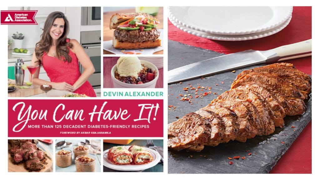 Sweet & Spicy Pomegranate Pork Tenderloin