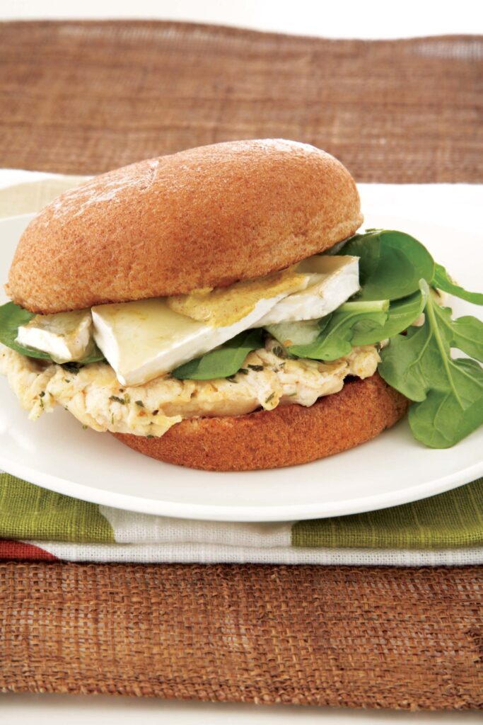 Warm Brie Chicken Sandwich