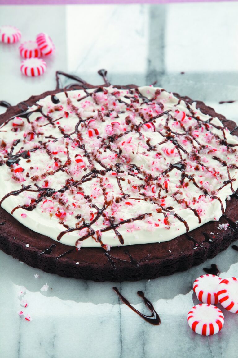 Chocolate Raspberry Dessert Pizza