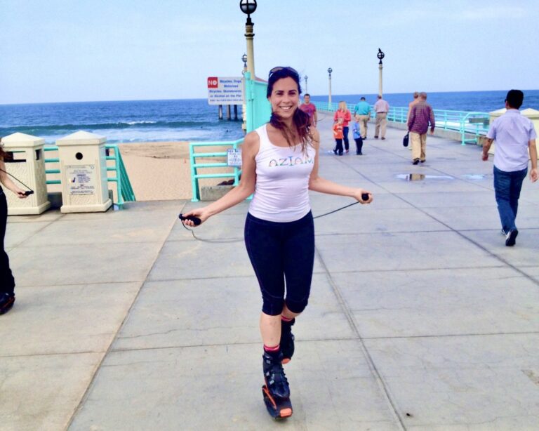 Devin Alexander on the Manhattan Beach pier